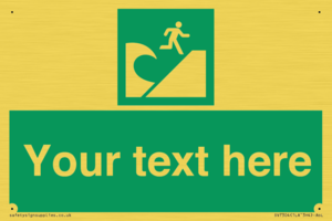 Custom Safe Condition Tsunami evacuation area